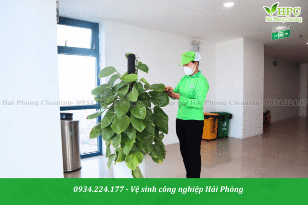 Không gian xanh giúp vệ sinh nhà cửa cuối năm hiệu quả hơn