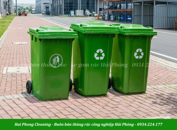 Thùng rác công nghiệp nhiều kích cỡ