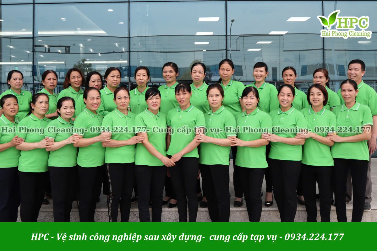 Vệ sinh công nghiệp Hải Phòng - chuyên nghiệp, uy tín