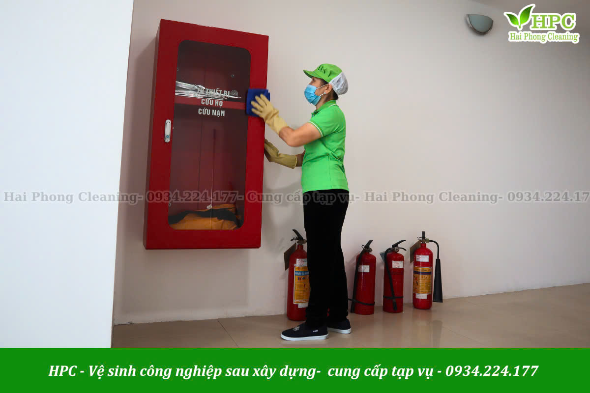 vệ sinh hệ thống PCCC