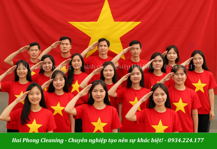 Tổ chức chụp ảnh tập thể trong ngày lễ 2-9