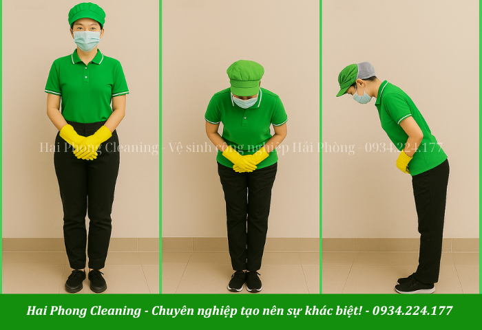 Không chỉ là nghiệp vụ mà tác phong chuẩn Nhật Bản cũng khác biệt
