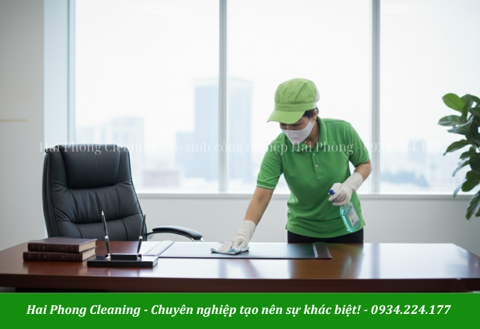 Vệ sinh văn phòng - việc nhỏ nhưng tầm quan trọng cao