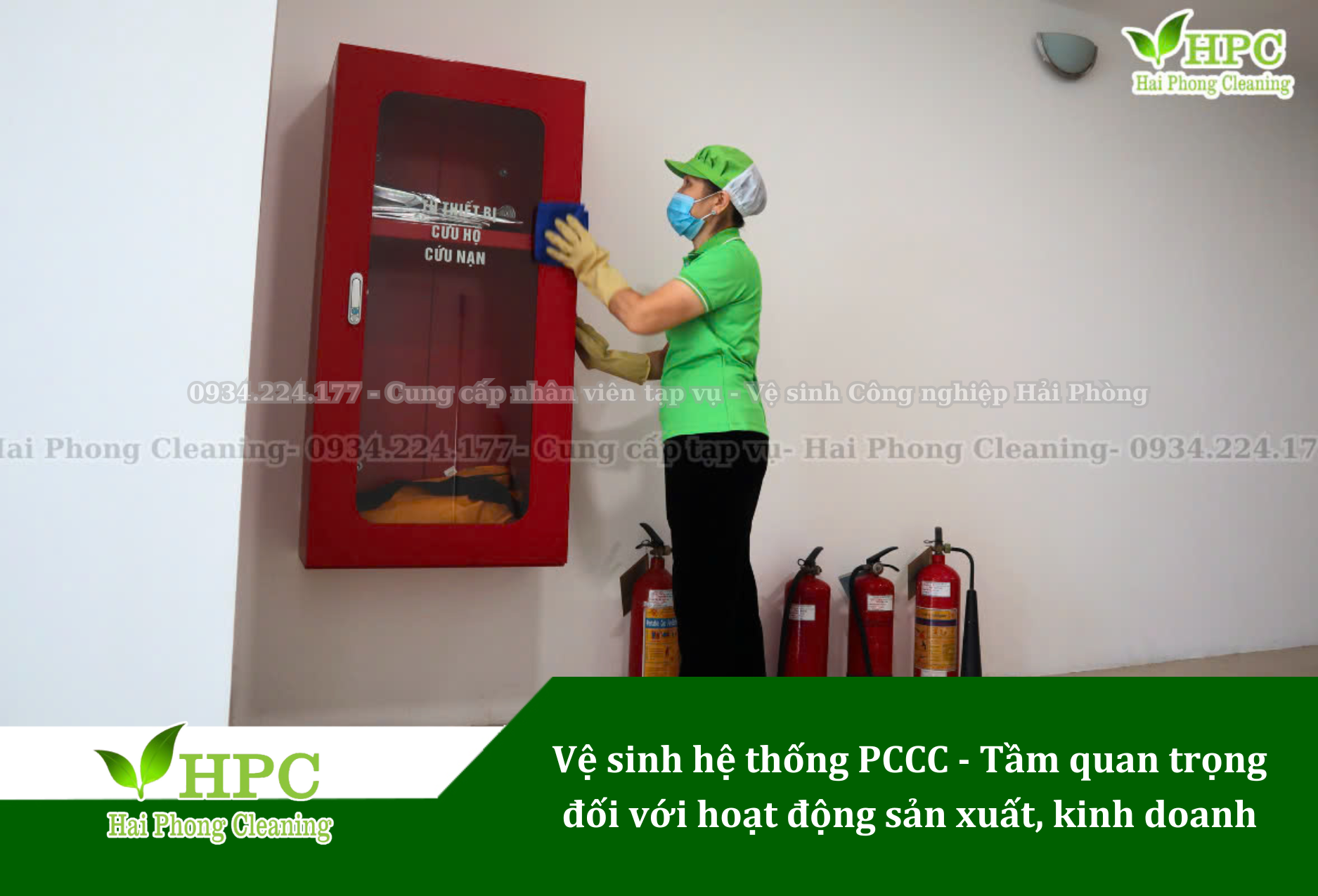 Vệ sinh hệ thống PCCC