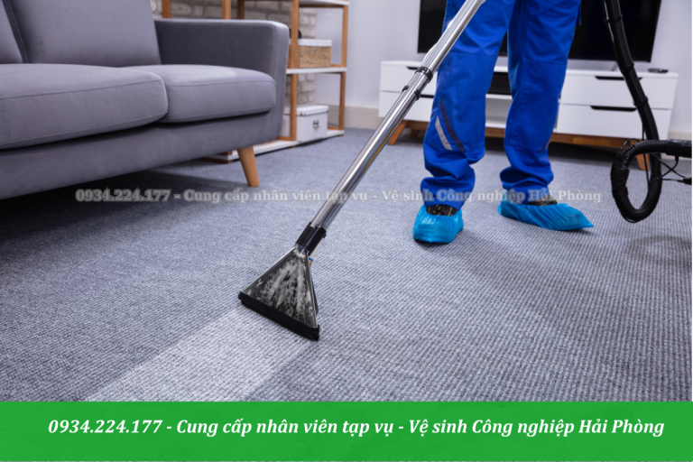 Dịch vụ giặt thảm hải Phòng