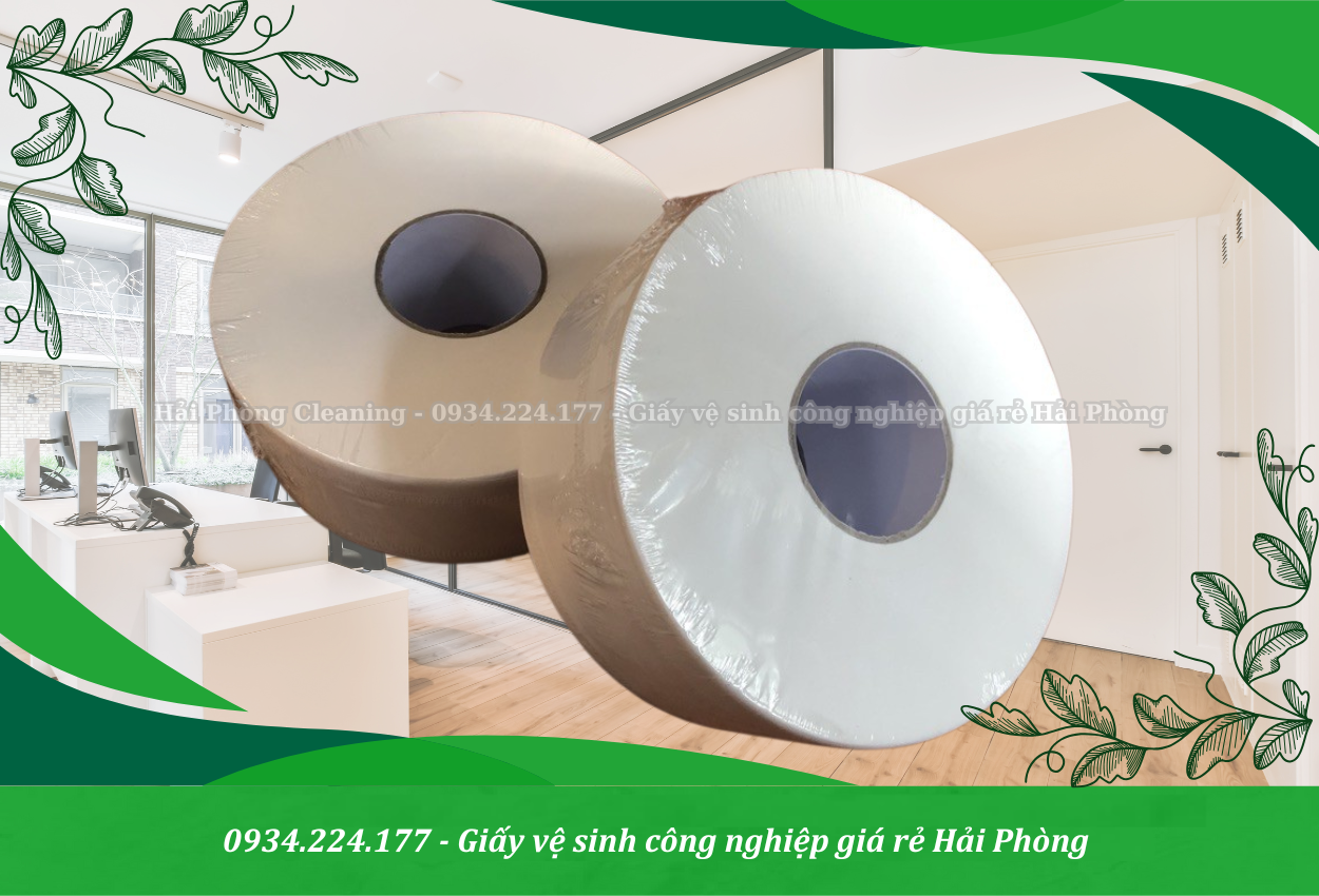 Giấy vệ sinh công nghiệp giá rẻ Hải Phòng