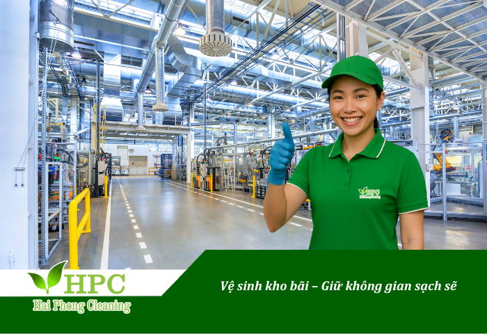 Vệ sinh kho bãi, nhà xưởng chuyên nghiệp
