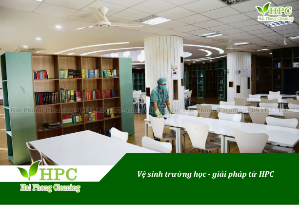 Vệ sinh trường học chuyên nghiệp