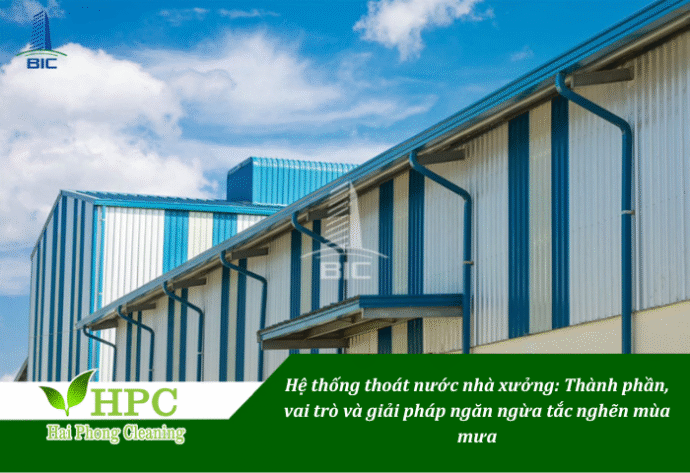 Hệ thống thoát nước nhà xưởng