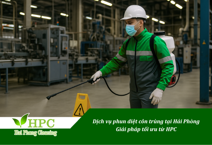 Phun diệt côn trùng tại Hải Phòng – Giải pháp an toàn và hiệu quả cho doanh nghiệp, gia đình